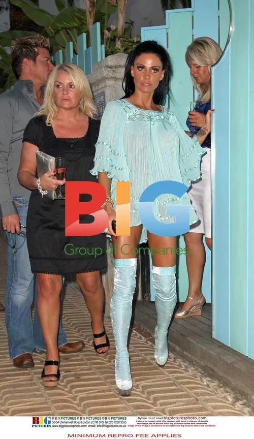Katie Price Heads to Ibiza Rocks
