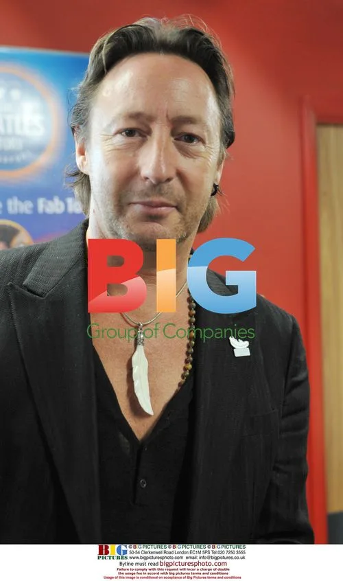 Julian and Cynthia Lennon launch 'White Feather' exhibition