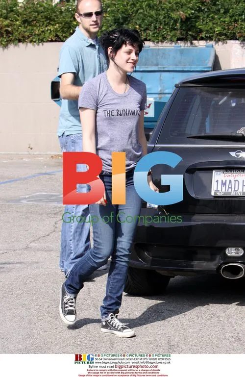 Kristen Stewart arrives at LA studio