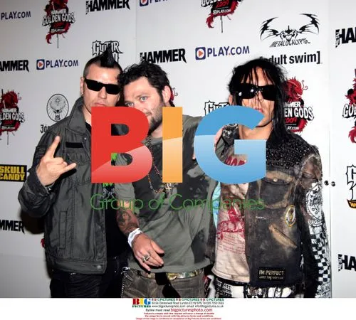 Bam Margera and The 69 Eyes at Metal Hammer Golden Gods 2009