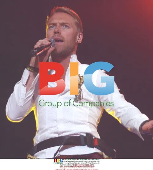 Boyzone Performs to Sparse Crowd