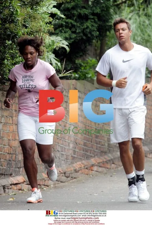 Serena Williams Jogging in Wimbledon