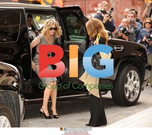 Michelle Pfeiffer Arrives at The Late Show
