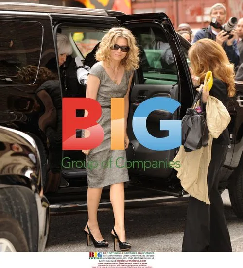 Michelle Pfeiffer at The Late Show