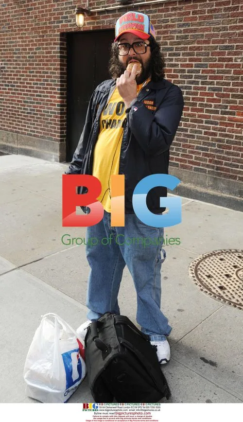 Judah Friedlander at The Late Show taping
