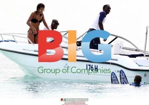 Claude Makelele on water skiing holiday