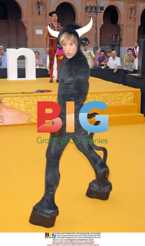 Actor Sacha Baron Cohen promotes "Bruno" in Madrid