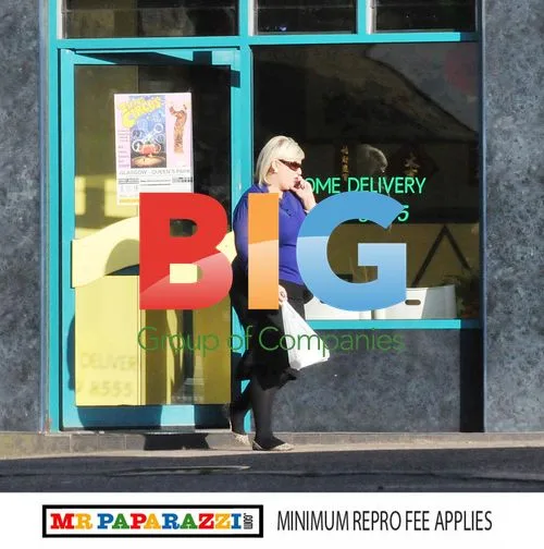 Michelle McManus Loading Tesco Bags