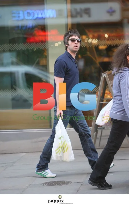 Noel Gallagher Spotted Shopping in London