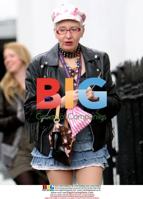 Sue Pollard Enjoys Brisk Walk in London