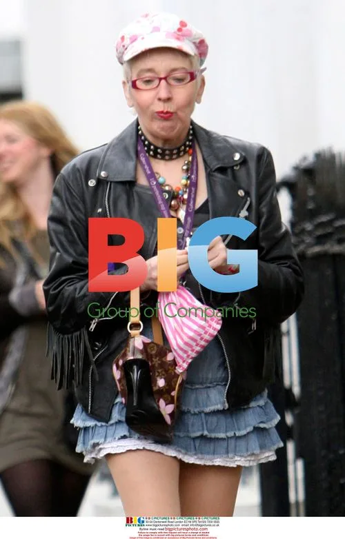 Sue Pollard out in London