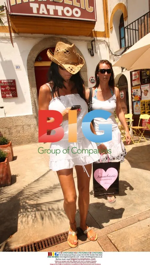 Katie Price films ITV2 show in Ibiza