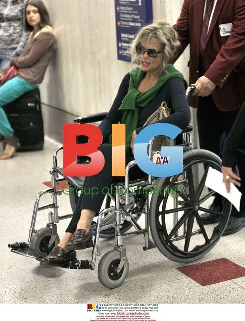Lauren Hutton at LAX Airport