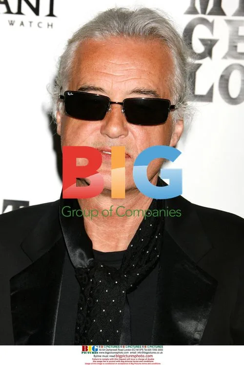 Jimmy Page at "It Might Get Loud" after party