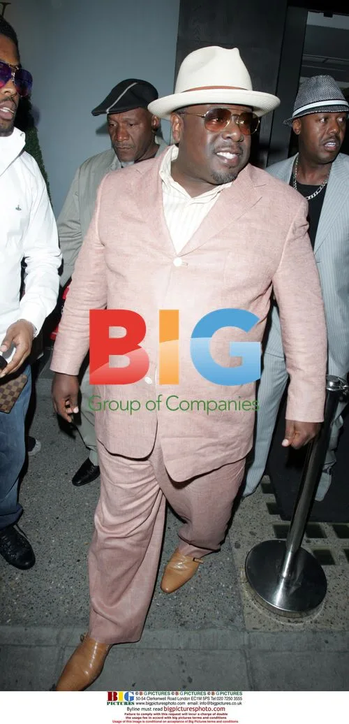 Jamal Woolard and 'Notorious B.I.G' cast leave Nobu