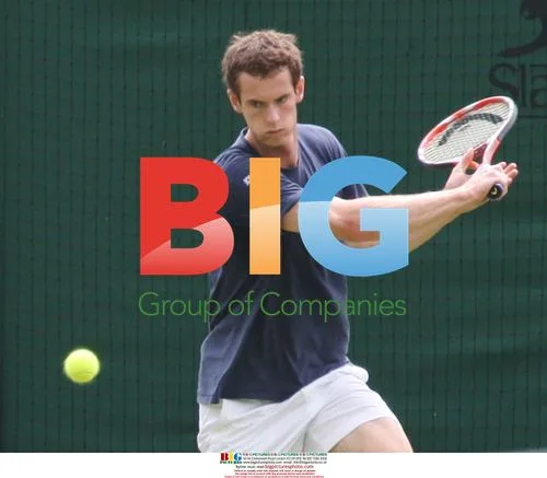 Andy Murray Training at Wimbledon