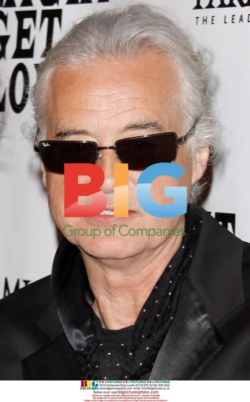 Jimmy Page at "It Might Get Loud" After Party