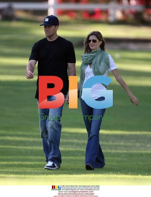 Tom Brady and Gisele Bundchen with son John