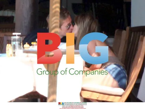 Peter Crouch and Abi Clancy on Holiday