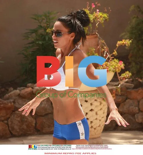 Katie Price Relaxes in Ibiza
