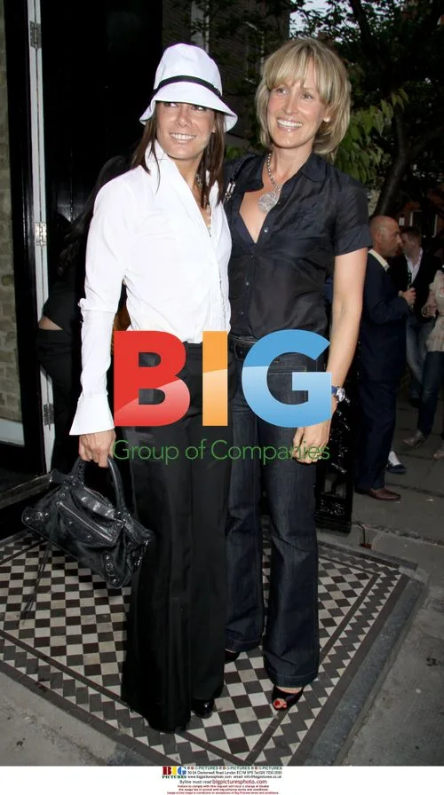 Tara Palmer-Tomkinson and Santa Montefiore at Neville Hair Salon Relaunch