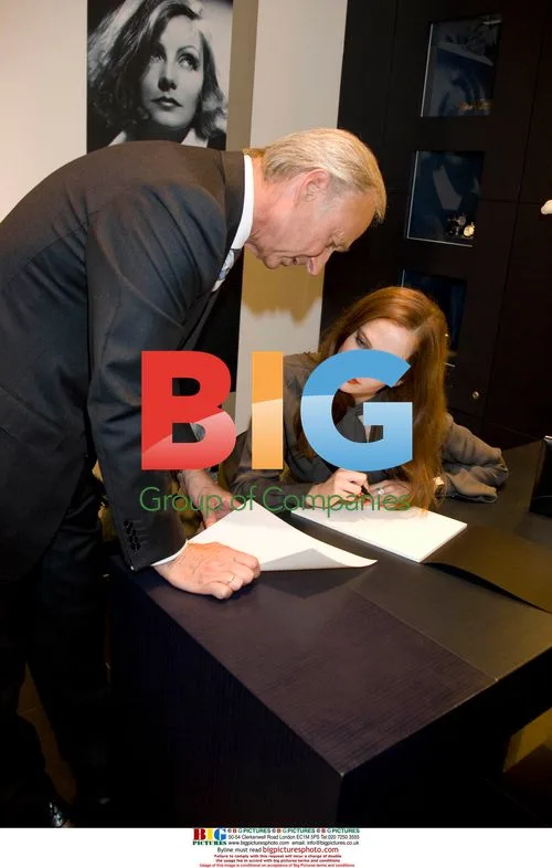 Eva Green and Montblanc CEO at Hamburg Event