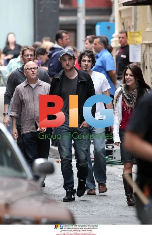 Robert Pattinson on 'Remember Me' set