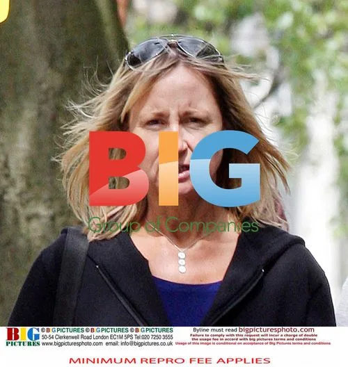 Carol McGiffin and Mark Cassidy in North London