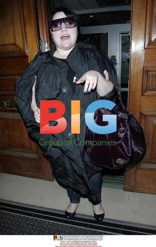 Beth Ditto leaves Radio 1 studios