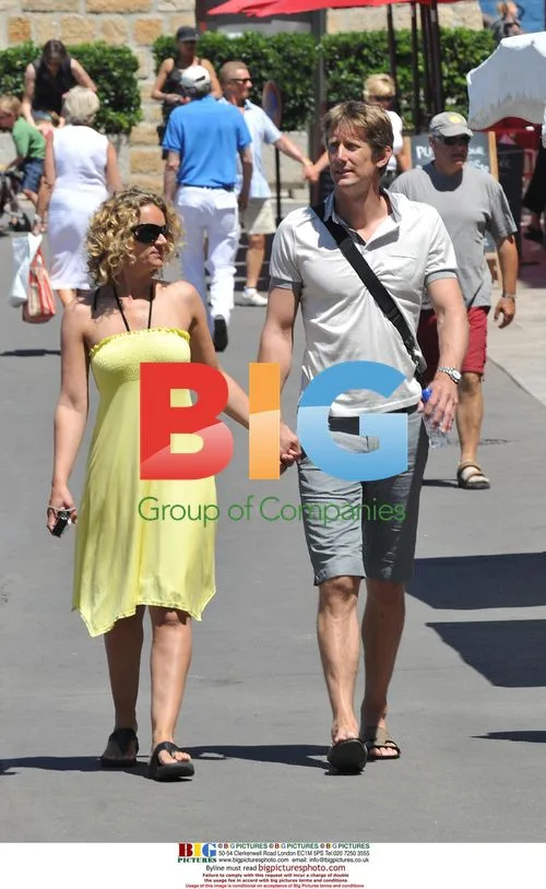 Edwin van der Sar on holiday in Saint Tropez
