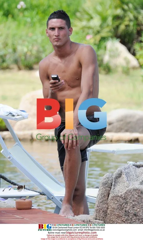 Manchester United's Macheda on holiday in Sardinia