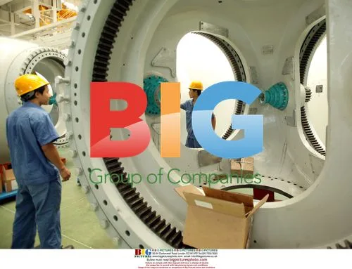 Wind turbine inspection in Baoding City, China