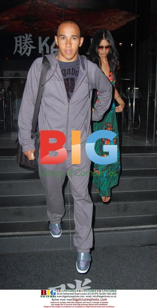 Nicole Scherzinger and Lewis Hamilton spotted at Katsuya Restaurant