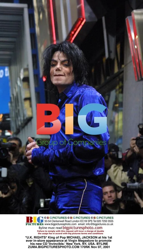 Michael Jackson Invincible CD Promo