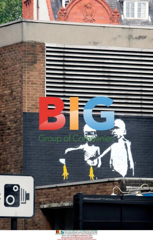 Banksy Graffiti at Old Street, London