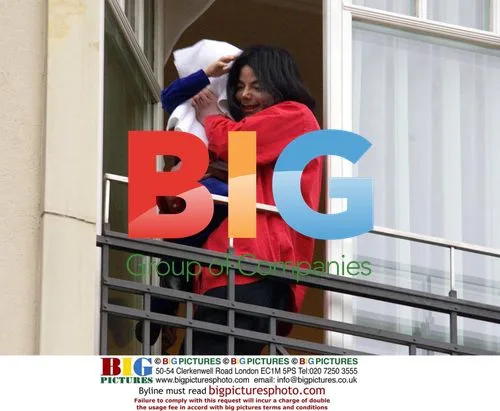 Michael Jackson Presents Son in Germany