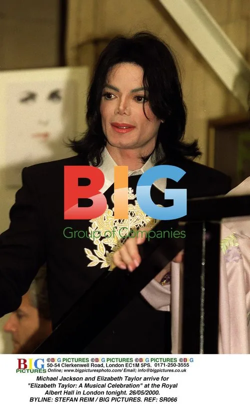 Michael Jackson and Elizabeth Taylor at London event