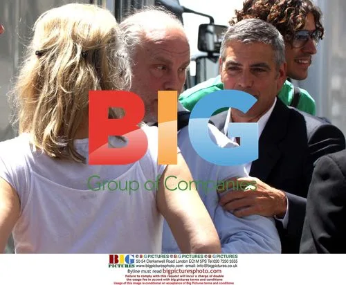 George Clooney Films Nespresso Commercial in Milan