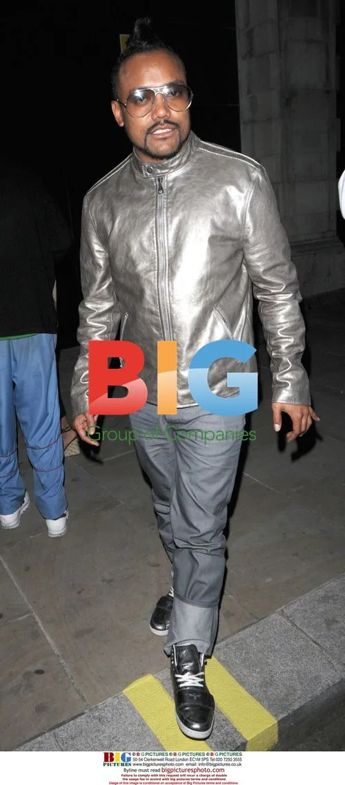 Black Eyed Peas Members at Baroque Club in London