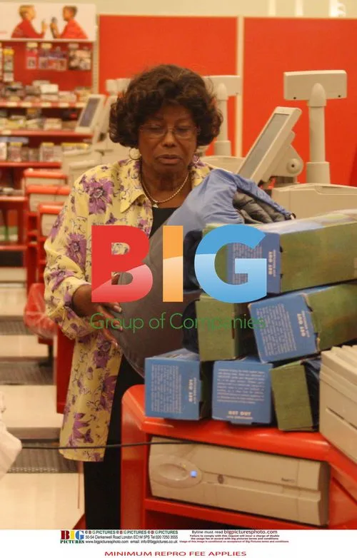 Katherine Jackson shopping at Target