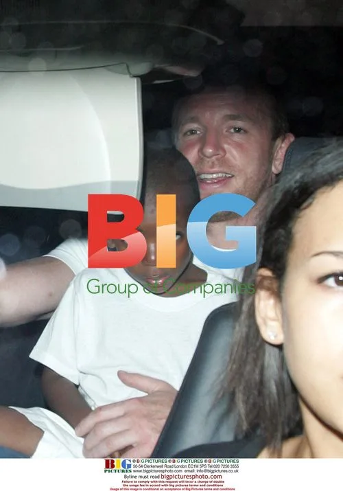 Guy Ritchie and Madonna with kids leave Kabbalah centre