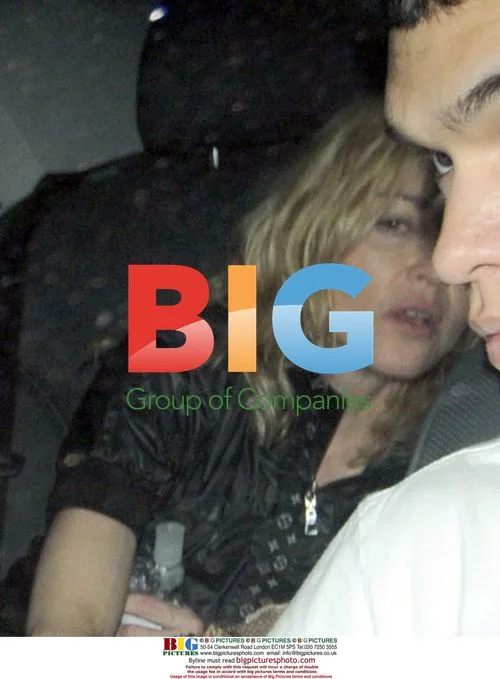 Guy Ritchie and Madonna with kids leave Kabbalah centre