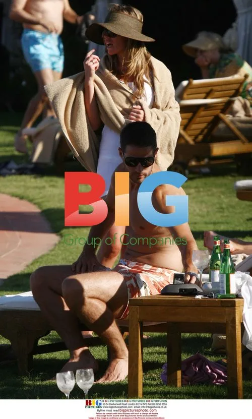 Peter Crouch and Abigail Clancy on Italy Vacation