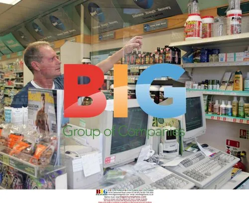 Retired footballer Gazza shops at health store