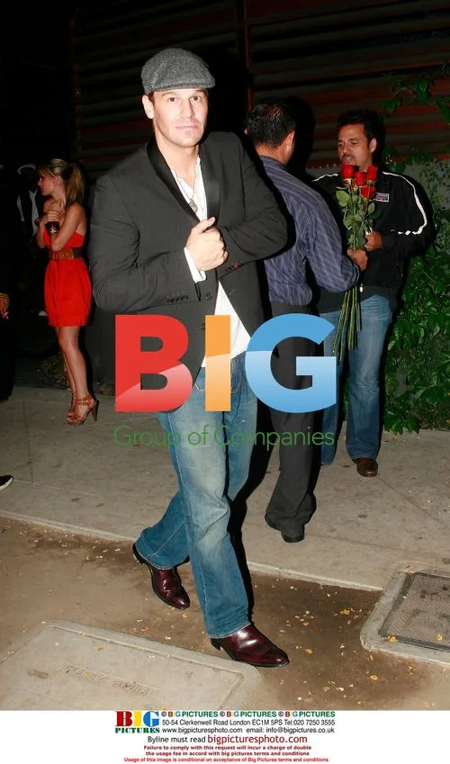David Boreanaz Tries His Hand at Paparazzi