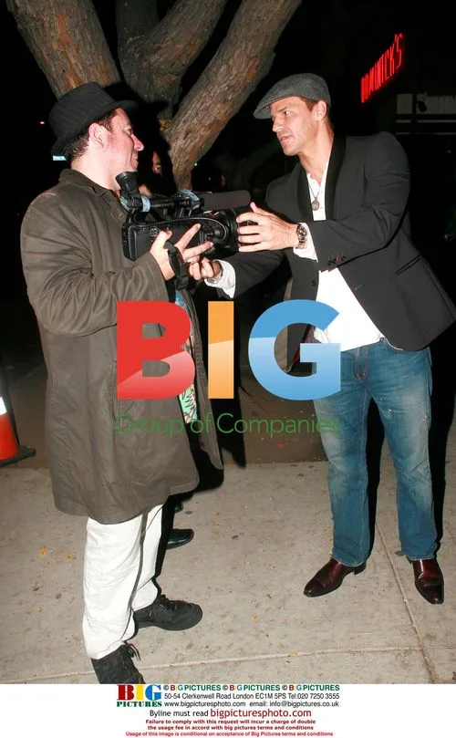 David Boreanaz Tries Paparazzi