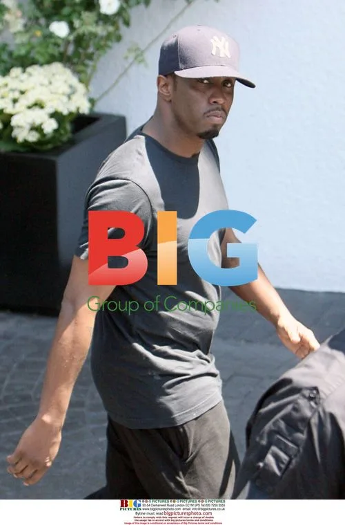 P. Diddy Leaving LA Hotel