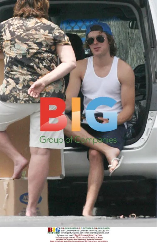 Zac Efron Getting Sailing Lessons