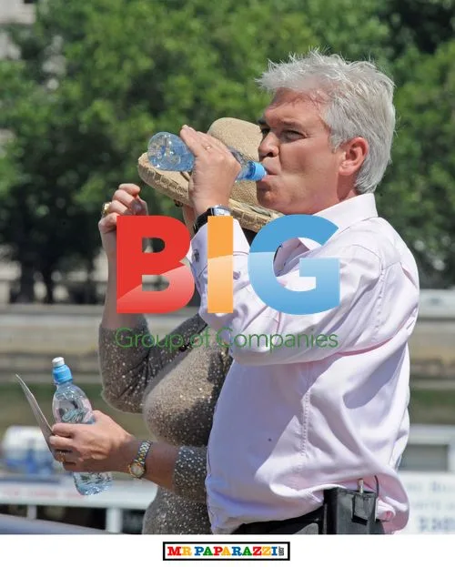 Fern Britton and Philip Schofield at ITV Studios