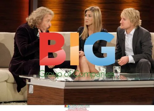 Aniston, Wilson on German TV Talk Show
